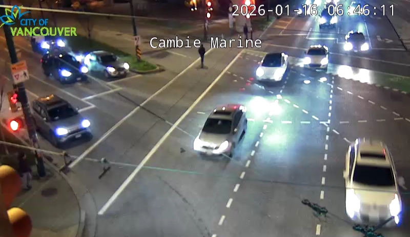 Cambie St & SW Marine Dr - N