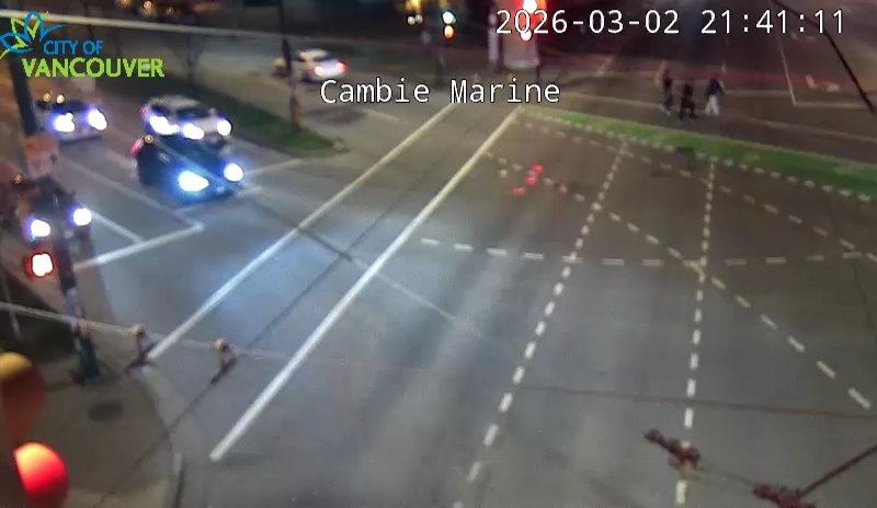 Cambie St & SW Marine Dr - N