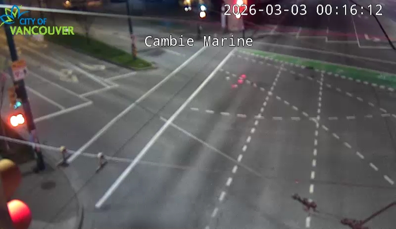 Cambie St & SW Marine Dr - N