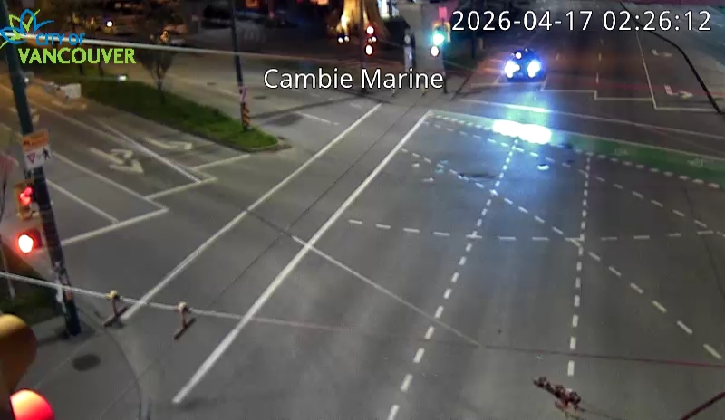 Cambie St & SW Marine Dr - N