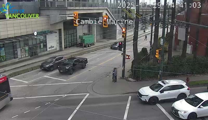 Cambie St & SW Marine Dr - W