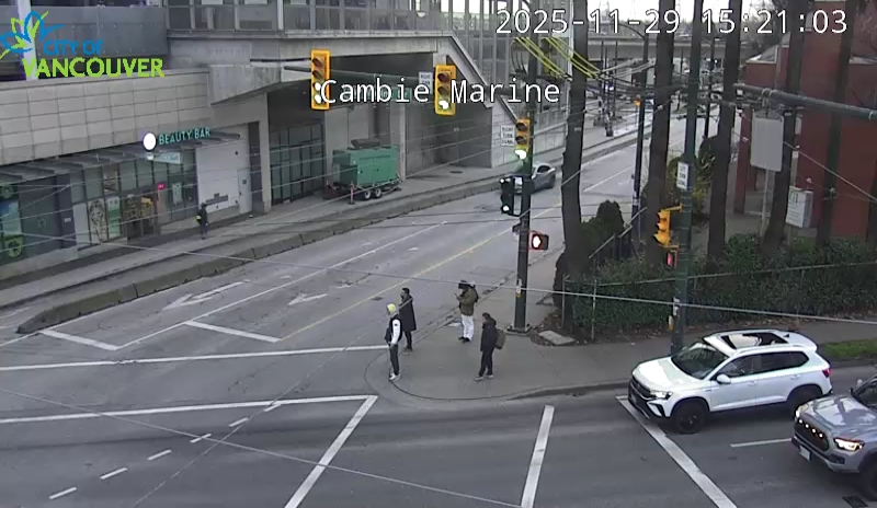 Cambie St & SW Marine Dr - W