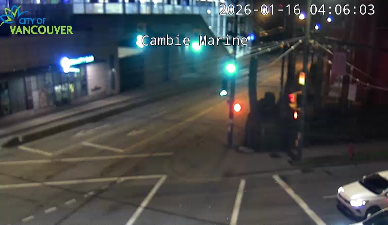 Cambie St & SW Marine Dr - W