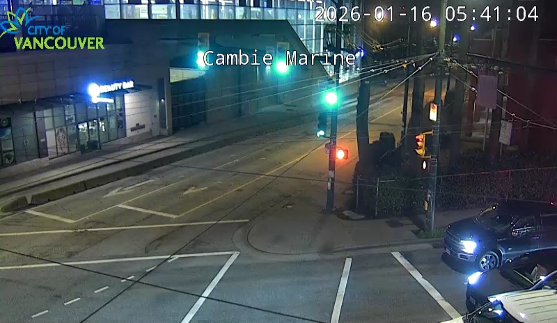 Cambie St & SW Marine Dr - W