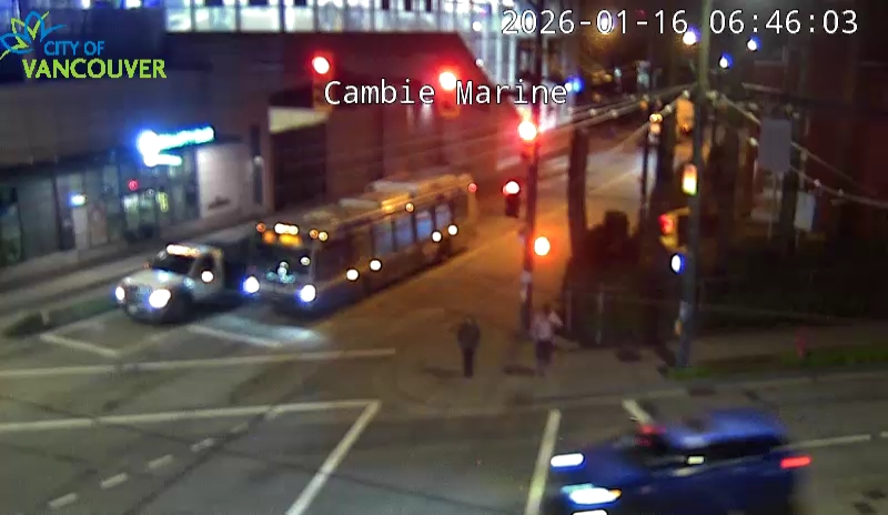 Cambie St & SW Marine Dr - W