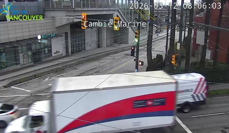 Cambie St & SW Marine Dr - W