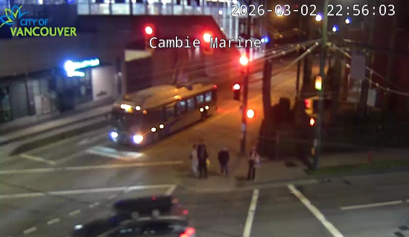 Cambie St & SW Marine Dr - W