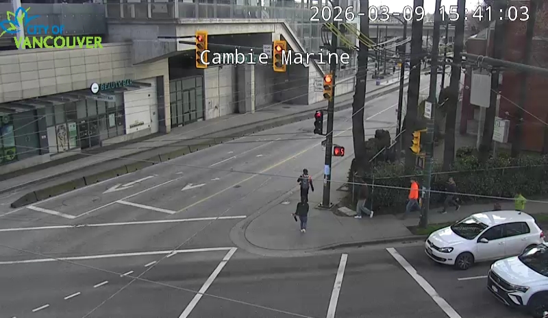 Cambie St & SW Marine Dr - W