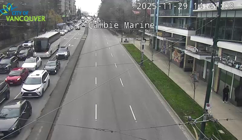 Cambie St & SW Marine Dr - S