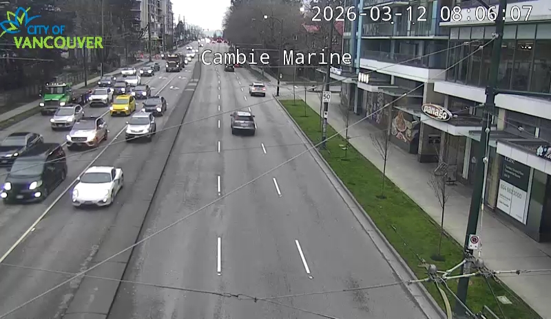 Cambie St & SW Marine Dr - S