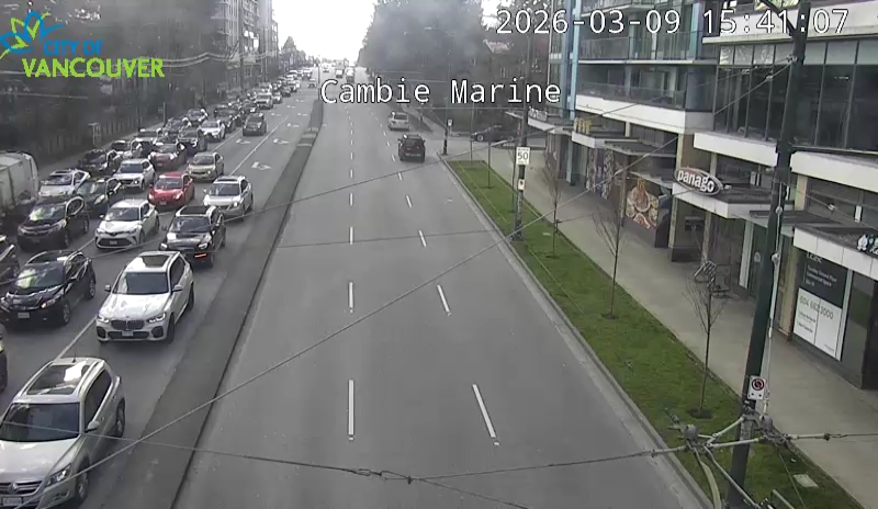 Cambie St & SW Marine Dr - S