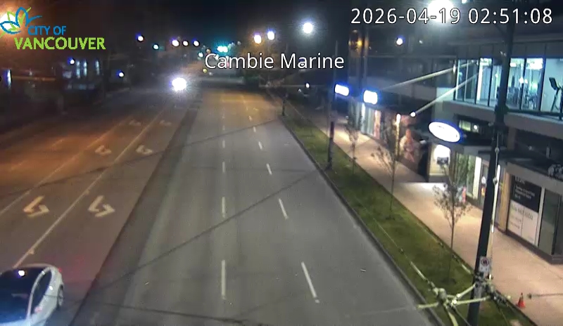 Cambie St & SW Marine Dr - S