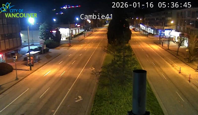 Cambie St & W 41st Ave - N