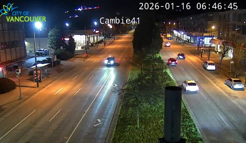 Cambie St & W 41st Ave - N