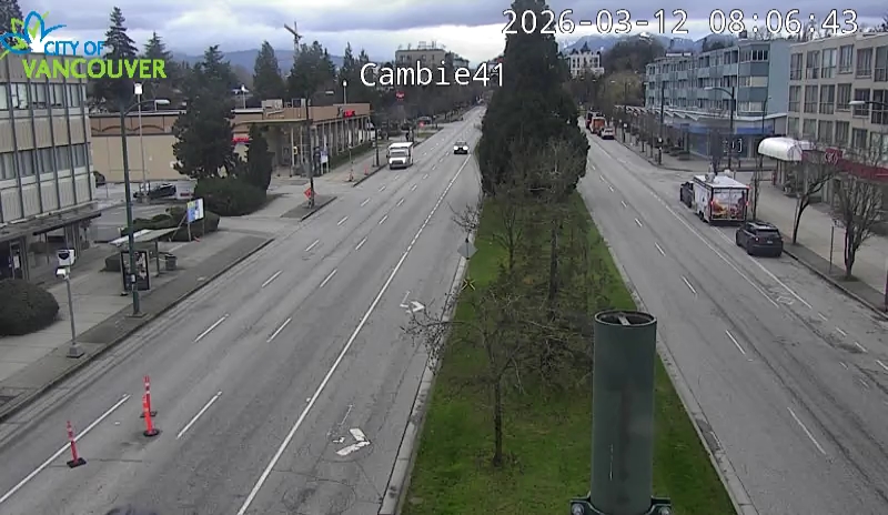 Cambie St & W 41st Ave - N