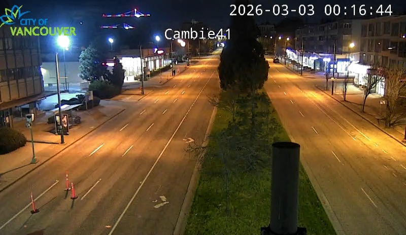 Cambie St & W 41st Ave - N