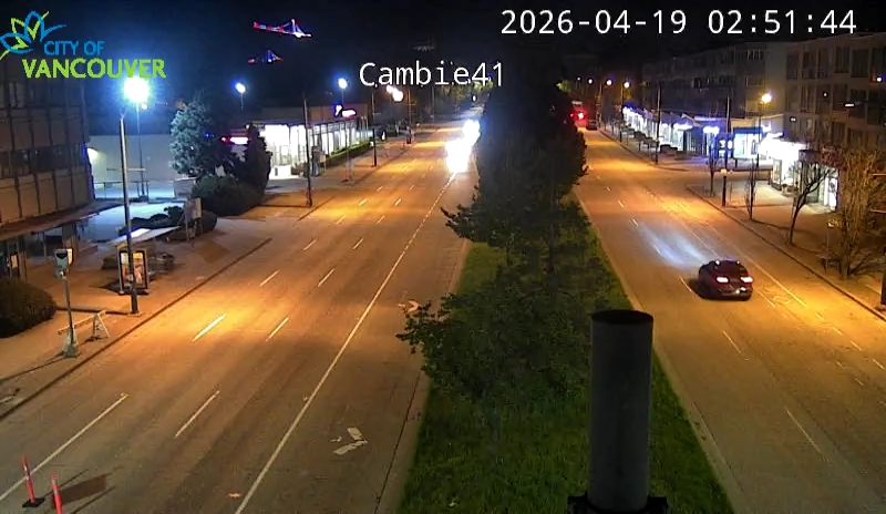 Cambie St & W 41st Ave - N