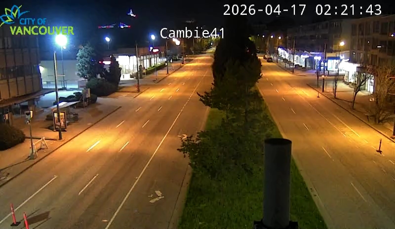 Cambie St & W 41st Ave - N