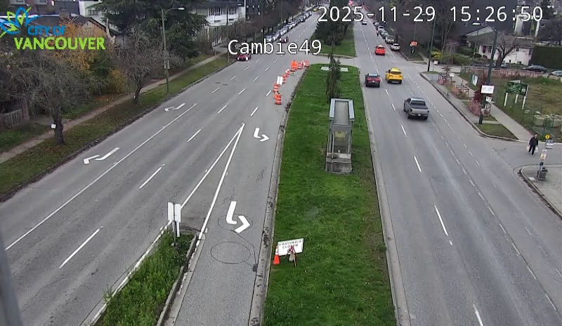 Cambie St & W 49th Ave - N