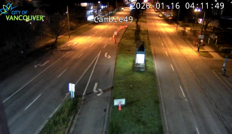 Cambie St & W 49th Ave - N