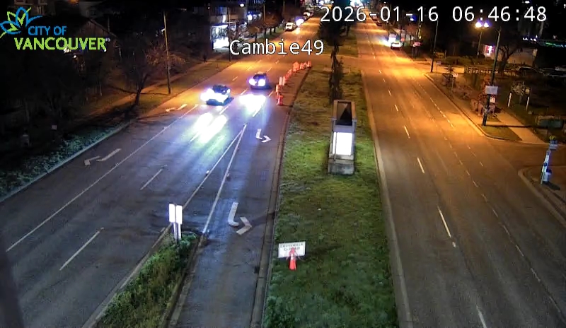 Cambie St & W 49th Ave - N