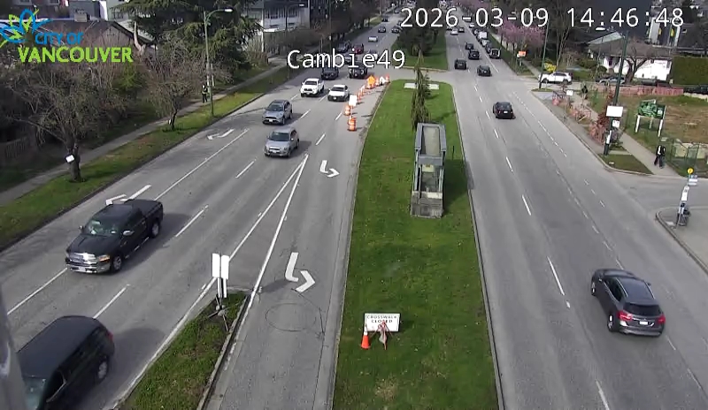 Cambie St & W 49th Ave - N