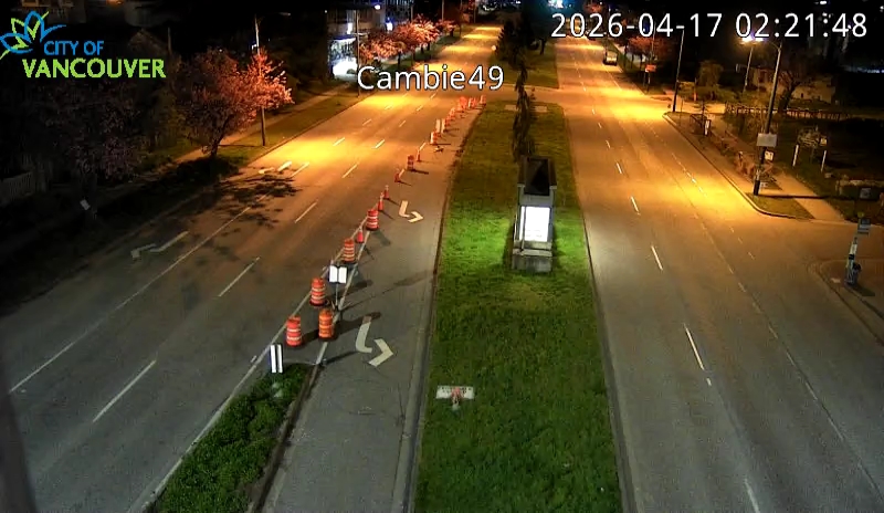 Cambie St & W 49th Ave - N