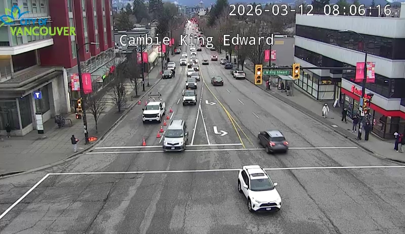 Cambie St & W King Edward Ave - N