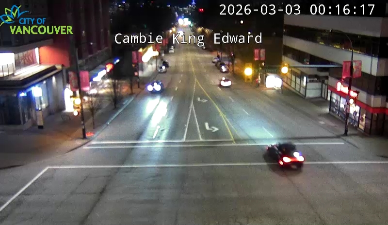 Cambie St & W King Edward Ave - N