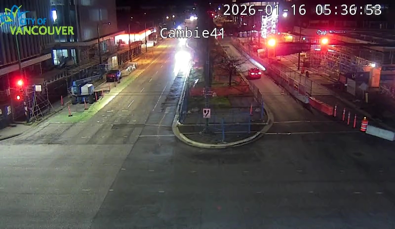 Cambie St & W 41st Ave - S
