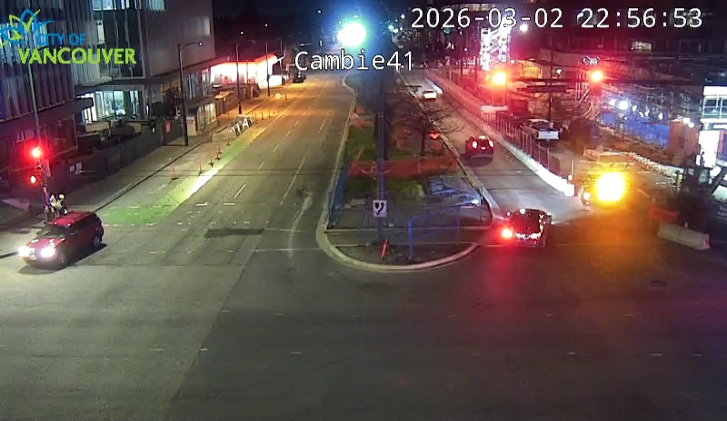 Cambie St & W 41st Ave - S