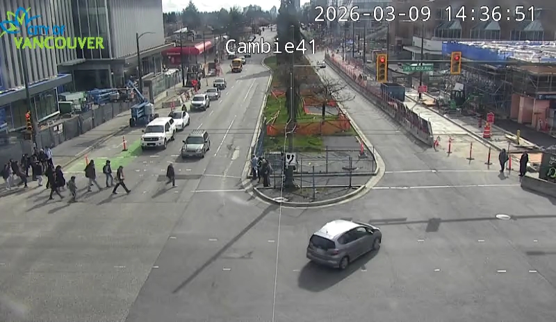 Cambie St & W 41st Ave - S