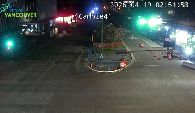 Cambie St & W 41st Ave - S