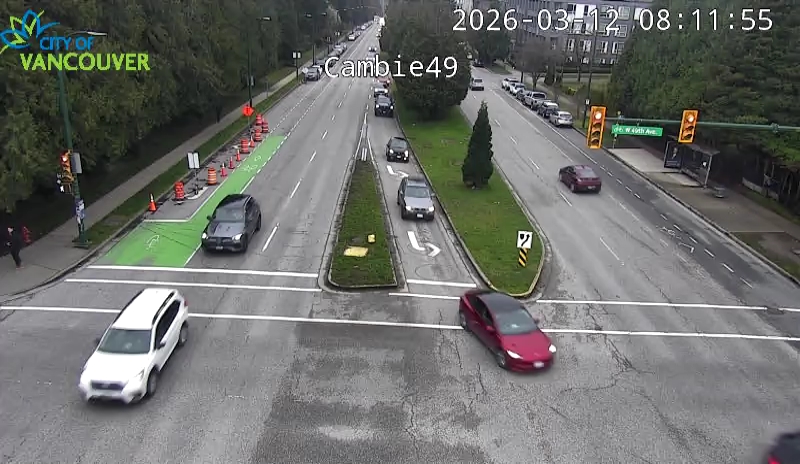 Cambie St & W 49th Ave - S