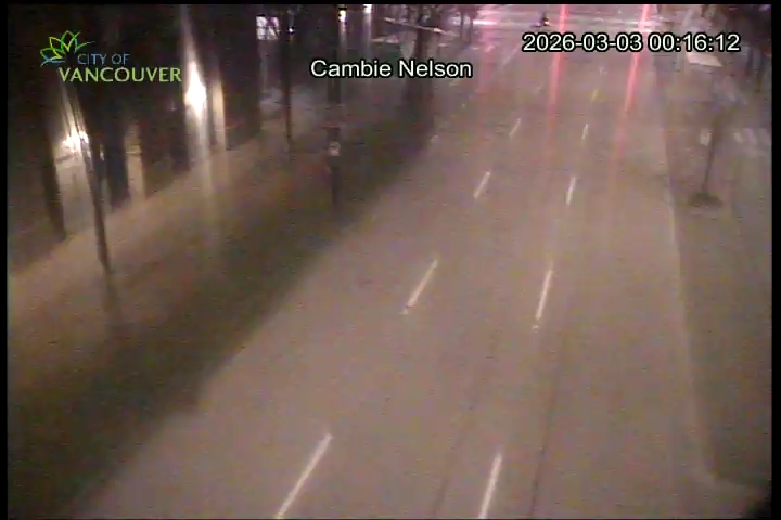 Cambie St & Nelson St - South