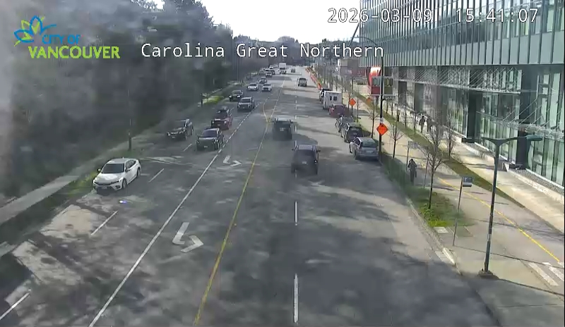 Carolina St & Great Northern Way - W