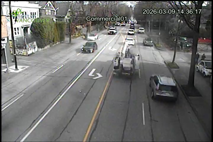 Commercial Dr & E 1st Ave- East