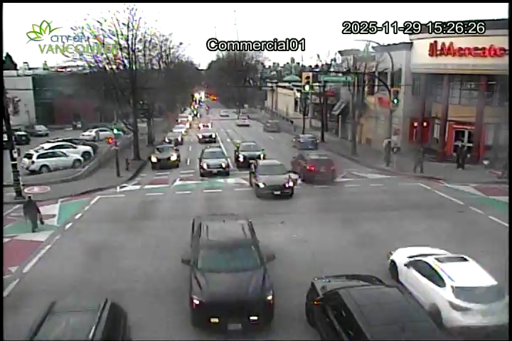 Commercial Dr & E 1st Ave - West