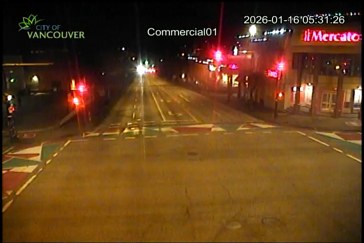 Commercial Dr & E 1st Ave - West