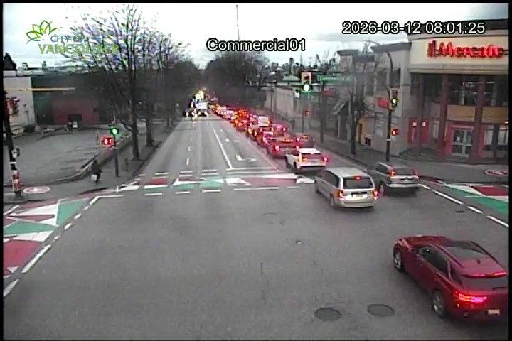 Commercial Dr & E 1st Ave - West