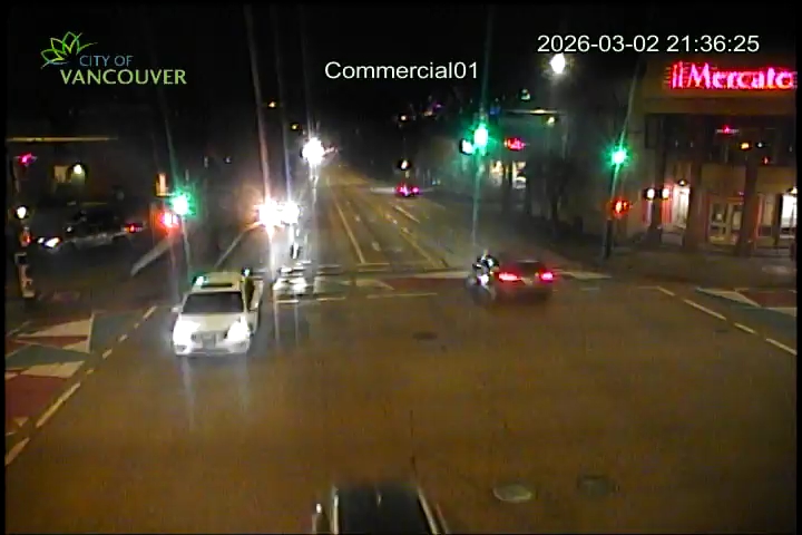 Commercial Dr & E 1st Ave - West