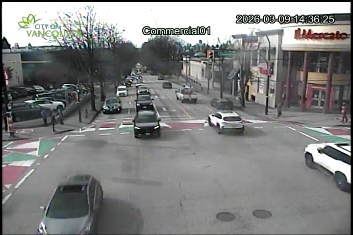 Commercial Dr & E 1st Ave - West