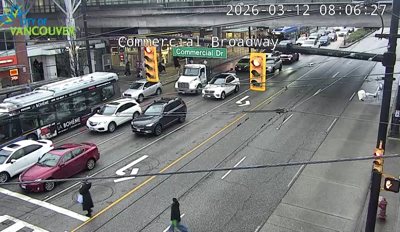 Commercial Dr & E Broadway - East