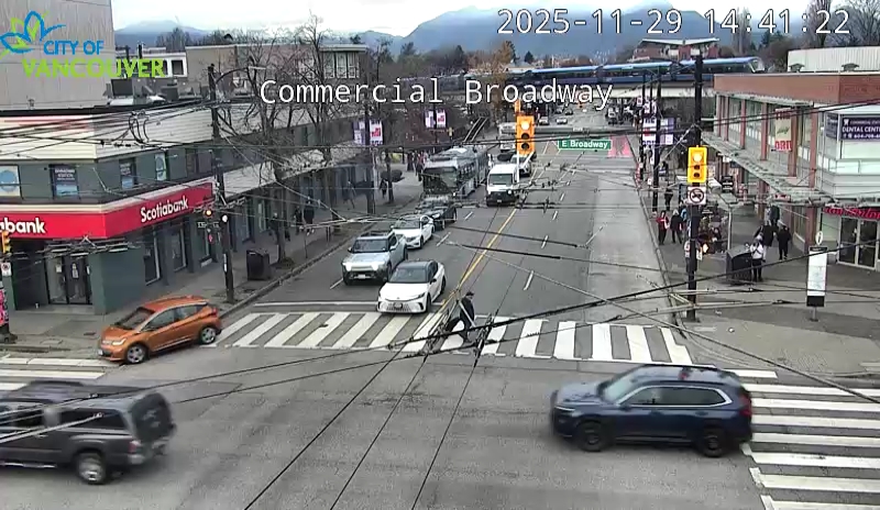 Commercial Dr & E Broadway - North