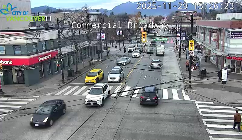 Commercial Dr & E Broadway - North