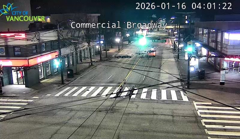 Commercial Dr & E Broadway - North