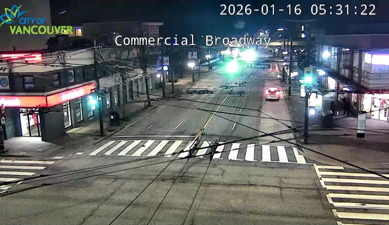 Commercial Dr & E Broadway - North