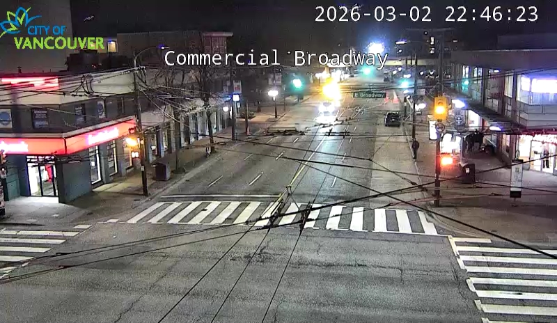 Commercial Dr & E Broadway - North