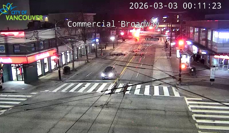 Commercial Dr & E Broadway - North