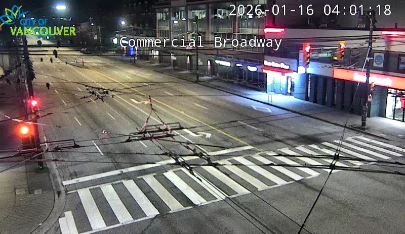 Commercial Dr & E Broadway - West